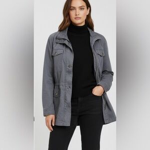 Sonoma Women's Utility Jacket in Charcoal